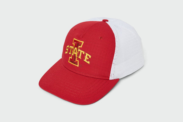 Iowa State Trucker, cotton twill, mesh-back trucker, made in USA