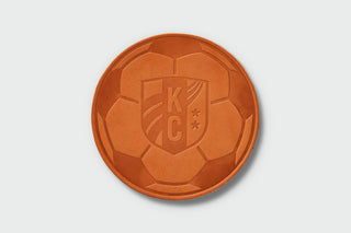 KC Current Soccer Ball Coaster