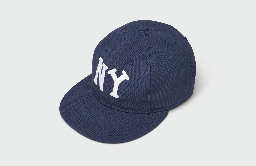 New York Black Yankees Canvas Vintage Flatbill – Sandlot Goods New York Black Yankees Canvas Vintage Flatbill – Sandlot Goods