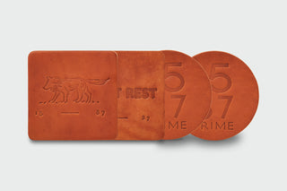 1587 Prime Steakhouse Coaster Set