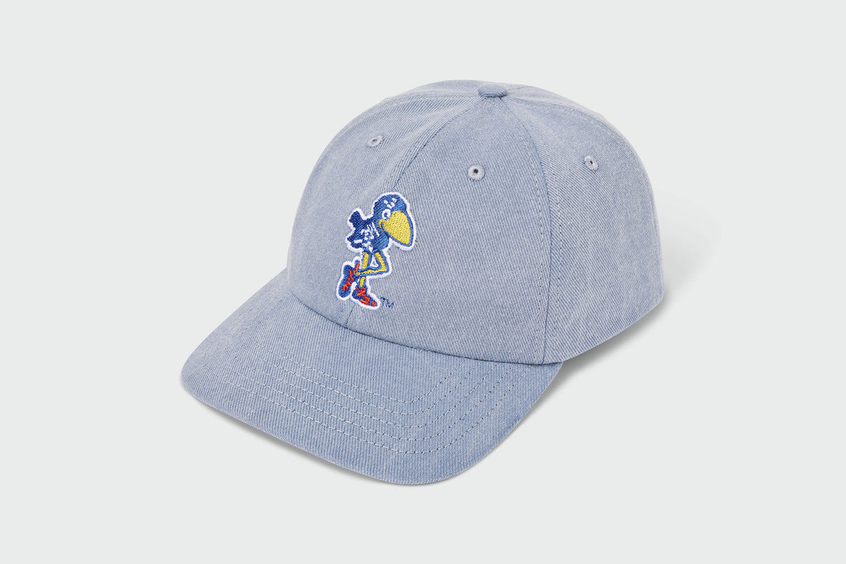 1912 Jayhawk Washed Dad Hat, cotton twill, washed dad hat, made in USA