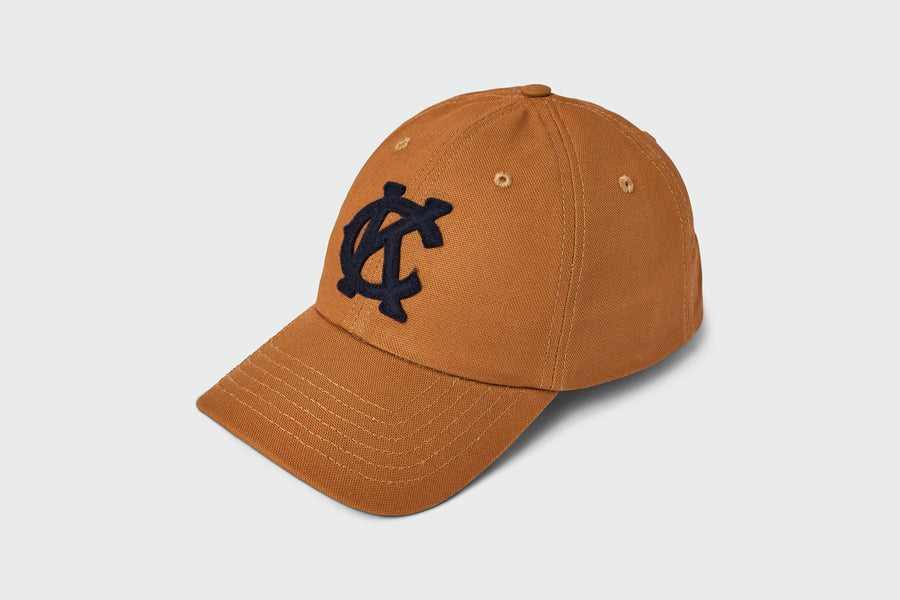 Second Quality 1948 Monarchs Duck Dad Hat, duck canvas, unstructured dad hat, made in USA