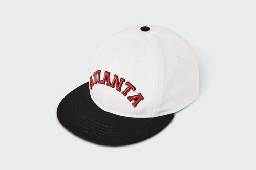Second Quality Atlanta City Arch Flatbill, cotton twill, 6-panel flatbill, made in USA