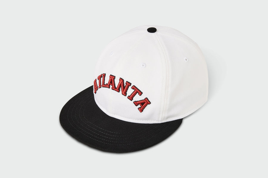 Second Quality Atlanta City Arch Flatbill, cotton twill, 6-panel flatbill, made in USA