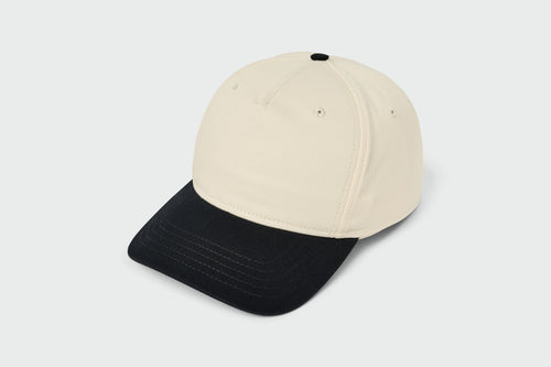 Blank Two Tone Structured 5-Panel, cotton twill, 5-panel camp cap, made in USA