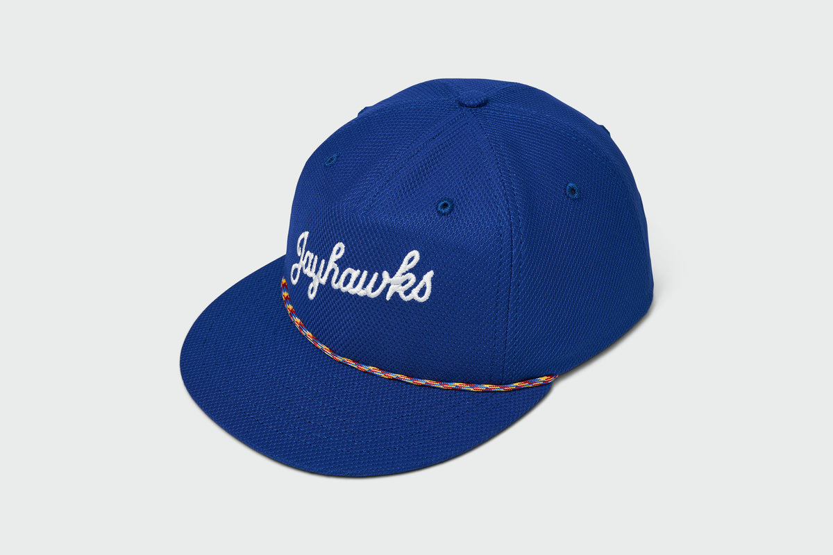 KU Jayhawks Script Moisture Wicking Flatbill