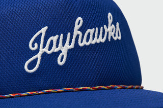 KU Jayhawks Script Moisture Wicking Flatbill