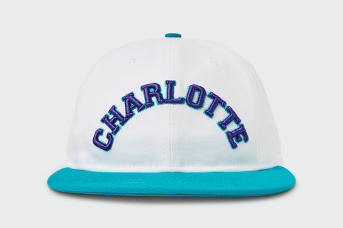 Charlotte City Arch Flatbill, cotton twill, 6-panel flatbill, made in USA