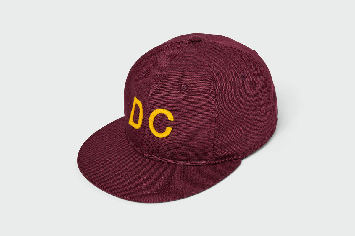Washington DC Canvas Vintage Flatbill