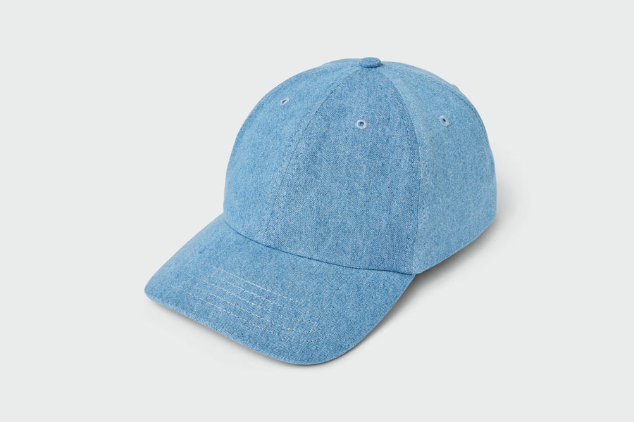 Blank Denim Dad Hat, denim, unstructured dad hat, made in USA