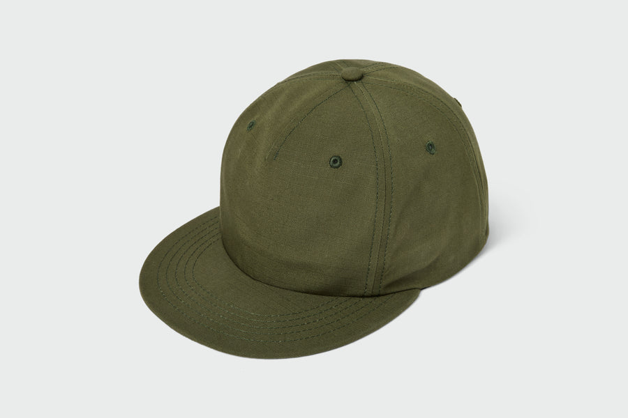 Blank Ripstop Vintage Flatbill, cotton twill, vintage flatbill, made in USA