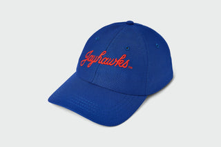 KU Jayhawks Script Moisture Wicking Dad Hat