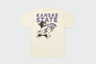 Kansas State Wildcats Mullet Tee, cotton, short-sleeve tee, made in USA