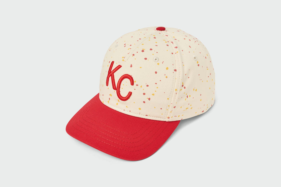 Kansas City Confetti Structured 5-Panel, cotton twill, 5-panel camp cap, made in USA