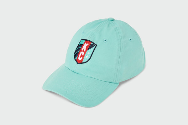 Second Quality KC Current Dad Hat, cotton twill, unstructured dad hat, made in USA