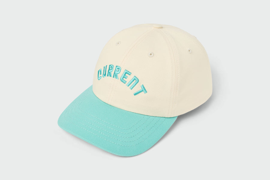 Second Quality KC Current Arch Dad Hat, cotton twill, unstructured dad hat, made in USA