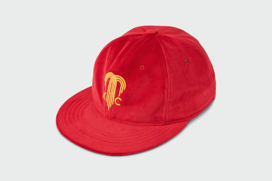KC Fountain Velvet Flatbill, cotton twill, 6-panel flatbill, made in USA