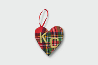 KC Heart Ornament