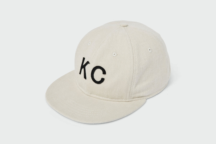 Kansas City Fullerton Bull Denim Vintage Flatbill, denim, vintage flatbill, made in USA