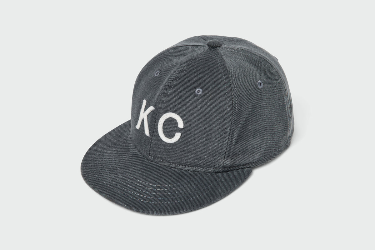 Kansas City Fullerton Bull Denim Vintage Flatbill
