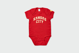 1942 KC Monarchs Heart Onesie