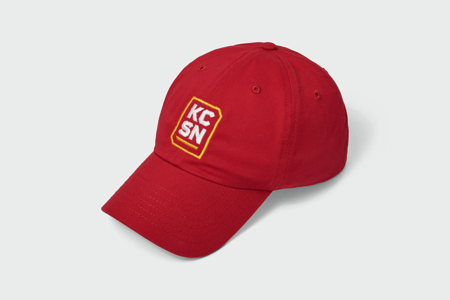 KCSN Red Cotton Dad Hat
