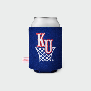 KU Basketball Circus Font Drink Sweater