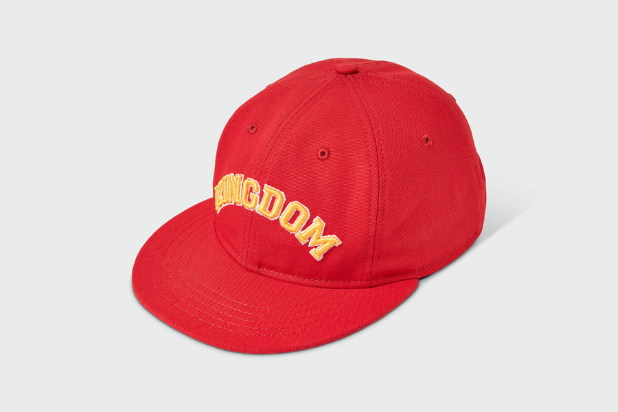 Second Quality Kingdom Arch Flatbill, cotton twill, 6-panel flatbill, made in USA