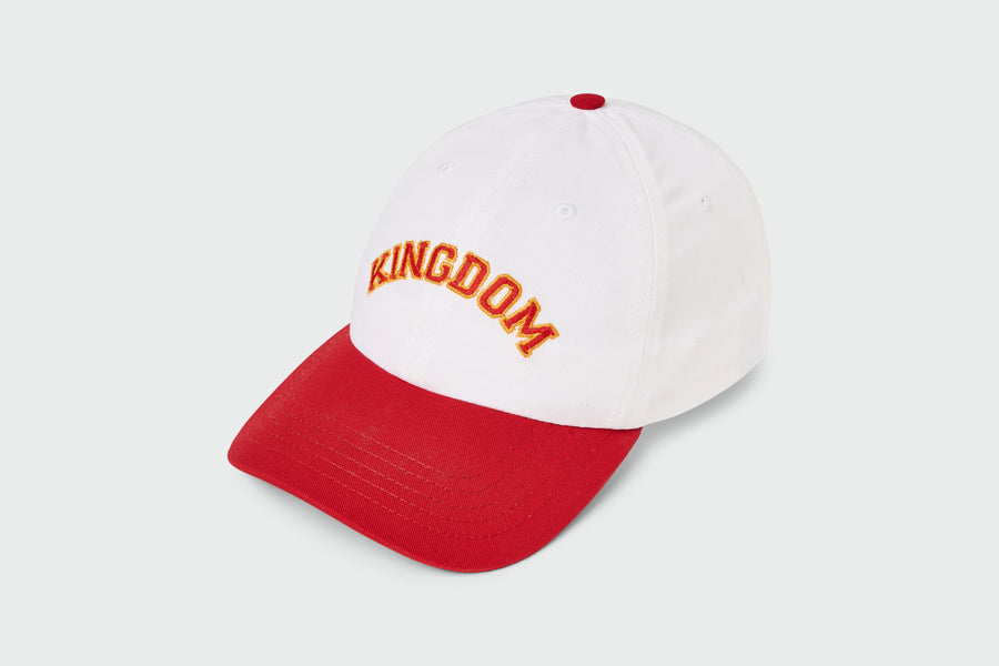 Second Quality Kingdom Arch Dad Hat, cotton twill, unstructured dad hat, made in USA