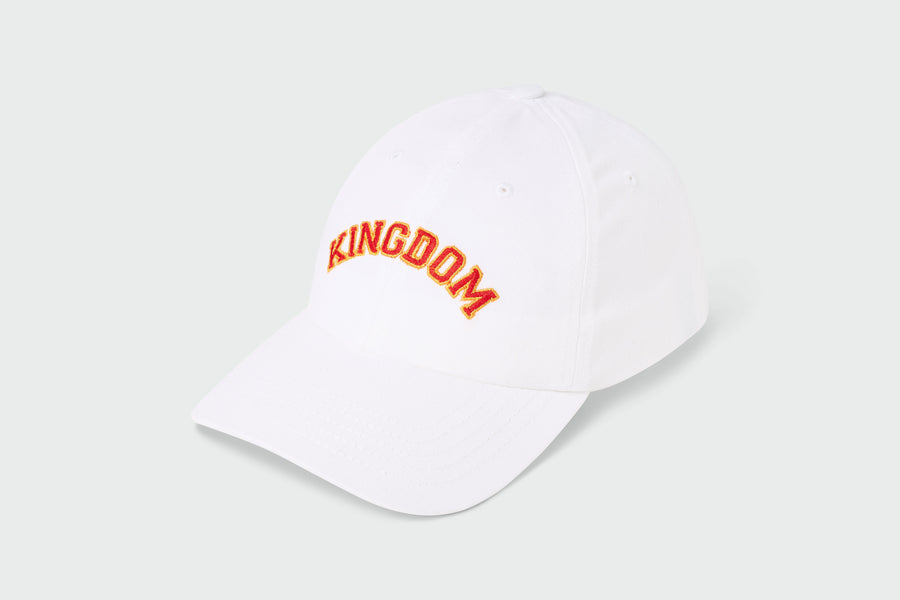 Second Quality Kingdom Arch Dad Hat, cotton twill, unstructured dad hat, made in USA