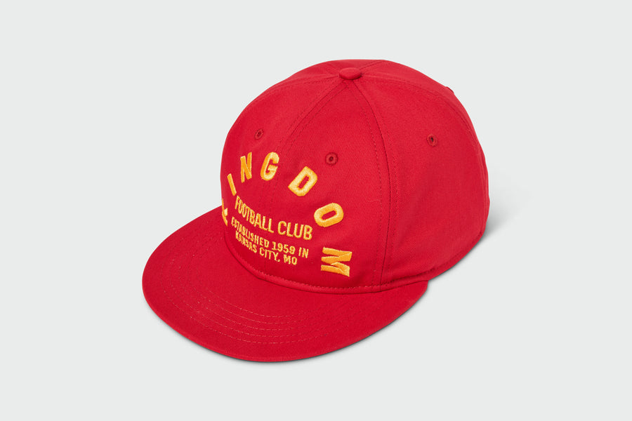 Second Quality Kingdom Football Club Vintage Flatbill, cotton twill, vintage flatbill, made in USA