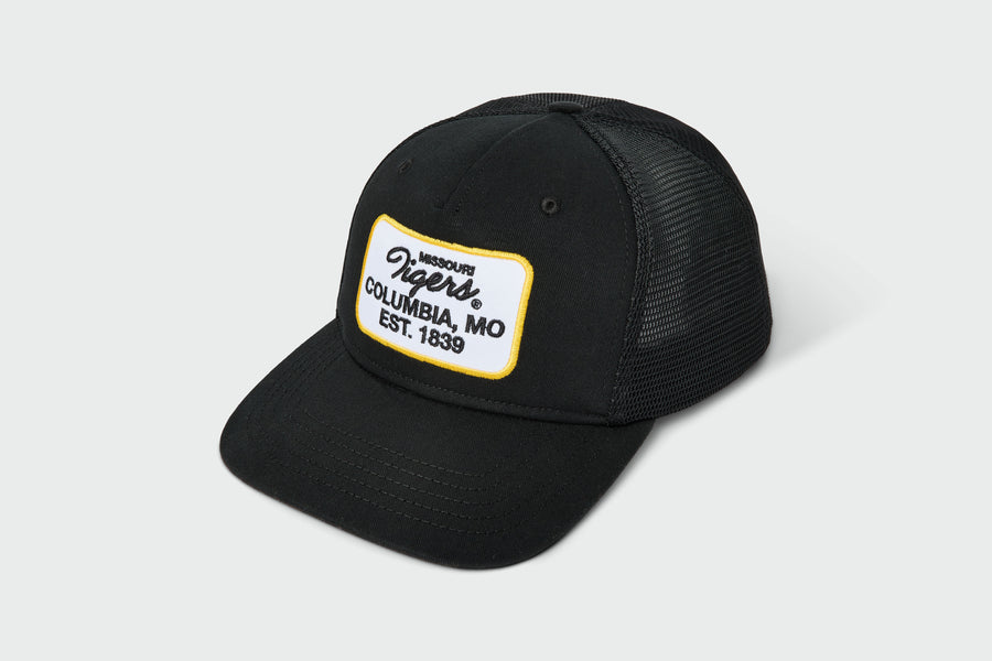 Missouri Tigers Trucker, cotton twill, mesh-back trucker, made in USA