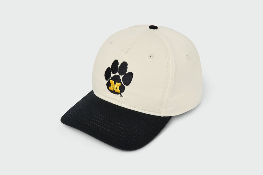 MU Paw Tiger Structured Dad Hat, cotton twill, structured dad hat, made in USA