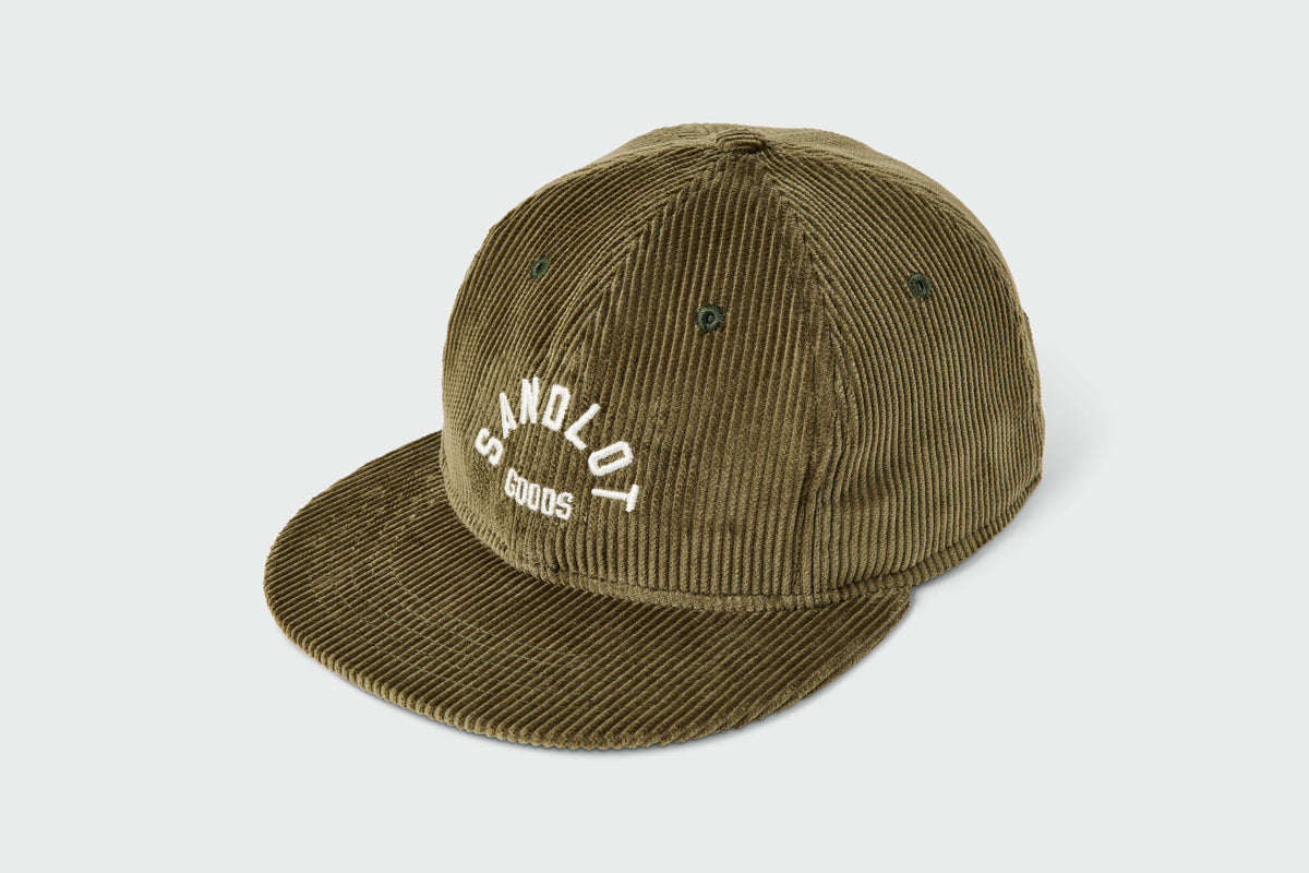 Sandlot Arch Corduroy Flatbill