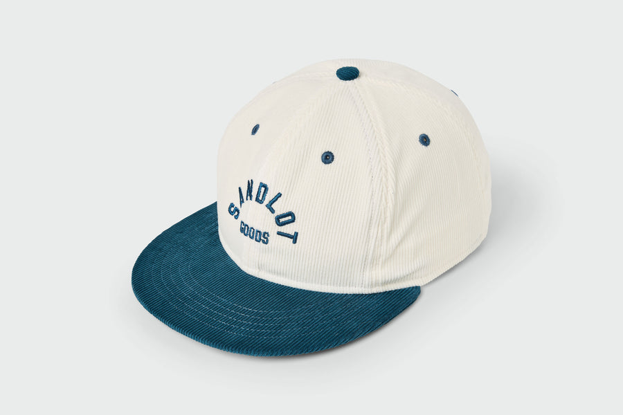 Second Quality Sandlot Arch Vintage Flatbill, cotton twill, vintage flatbill, made in USA