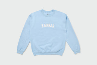 Kansas Jayhawks Circus Font Crewneck Sweatshirt