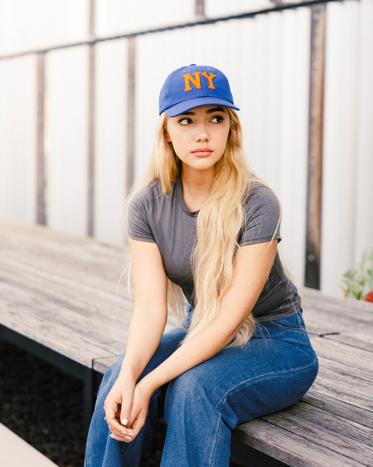 The New YorkBlack YankeesDad Hat