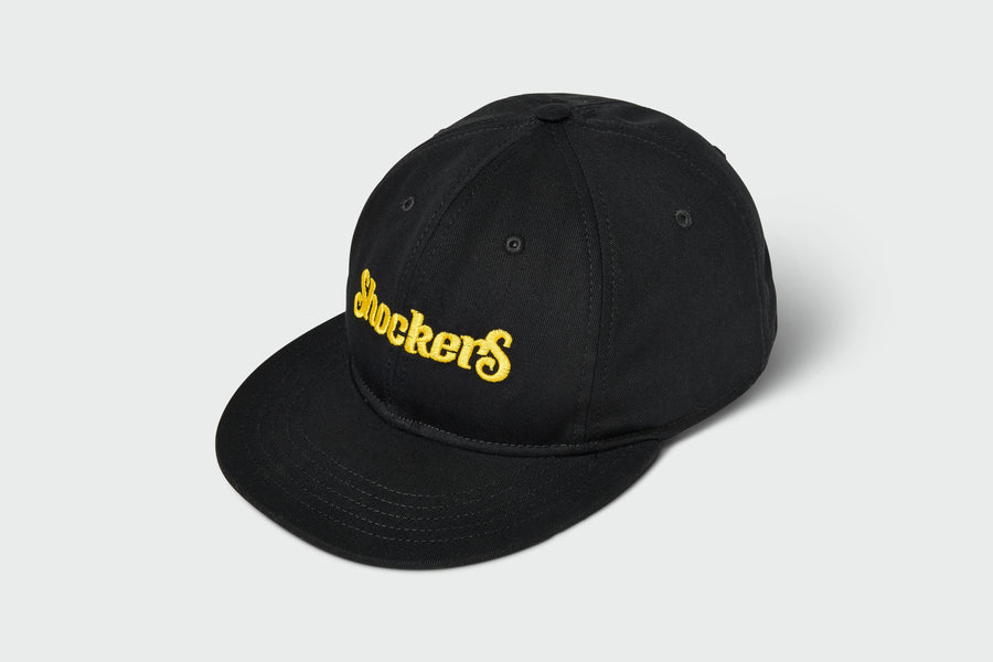 Shockers Script Vintage Flatbill, cotton twill, vintage flatbill, made in USA