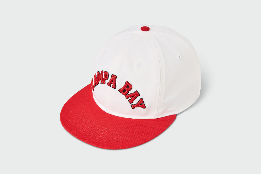 Tampa Bay City Arch Flatbill, cotton twill, 6-panel flatbill, made in USA