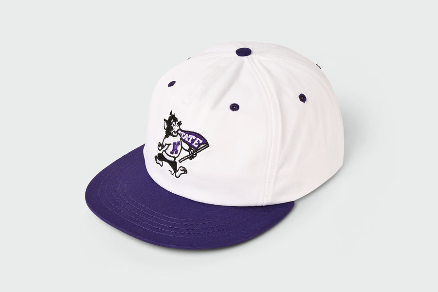Second Quality KSU Wildcats 90s Snapback, cotton twill, snapback cap, made in USA