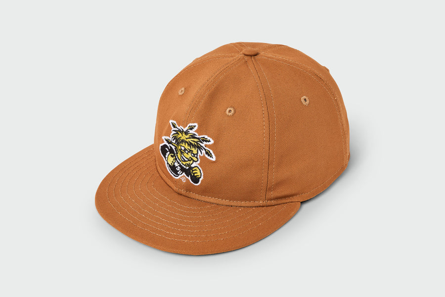 WSU Shockers Canvas Vintage Flatbill, canvas, vintage flatbill, made in USA
