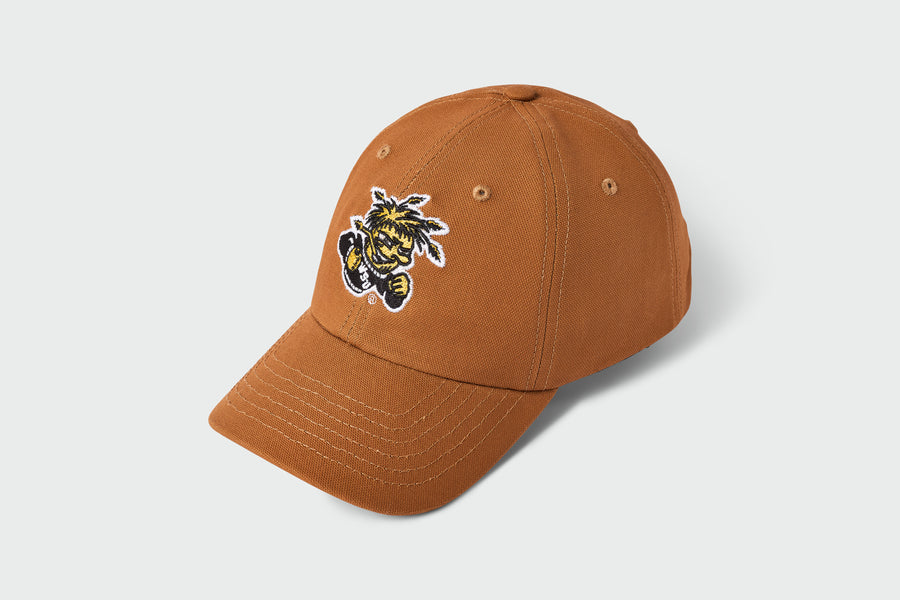 WSU Shockers Canvas Dad Hat, canvas, unstructured dad hat, made in USA