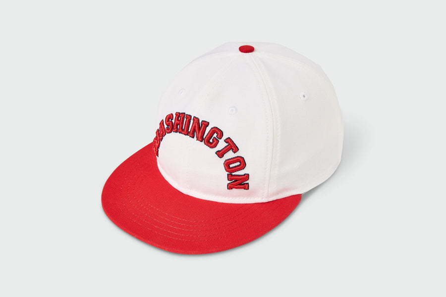 Washington City Arch Flatbill, cotton twill, 6-panel flatbill, made in USA