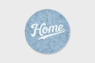 KC Baseball Home Wool Coaster