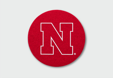 University of Nebraska - Red Wlle™ Coaster (Red N)