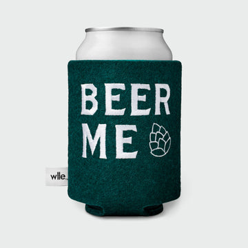 wlle™ Drink Sweater - Beer Me - Hunter Green