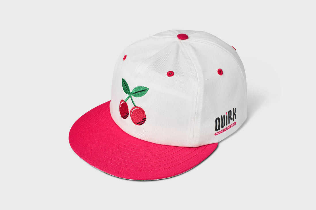 Boulevard Quirk White 5 Panel Hat