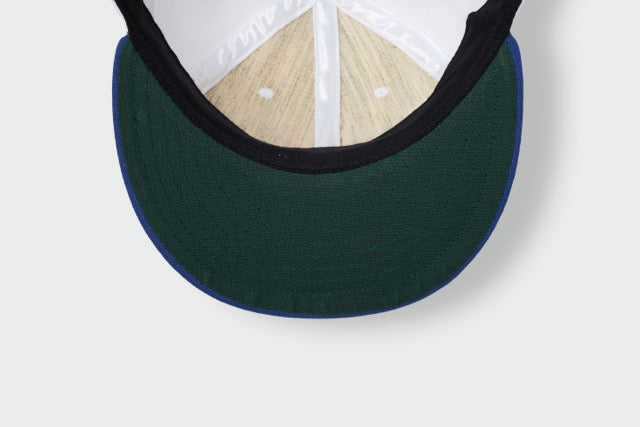 Ducks on Green Retro Poly Rope Hat