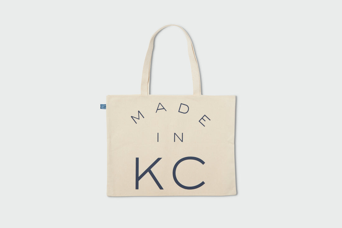 Utility Tote - Made in KC Shield Navy
