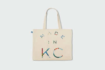 Utility Tote - Made in KC Shield Palm Print